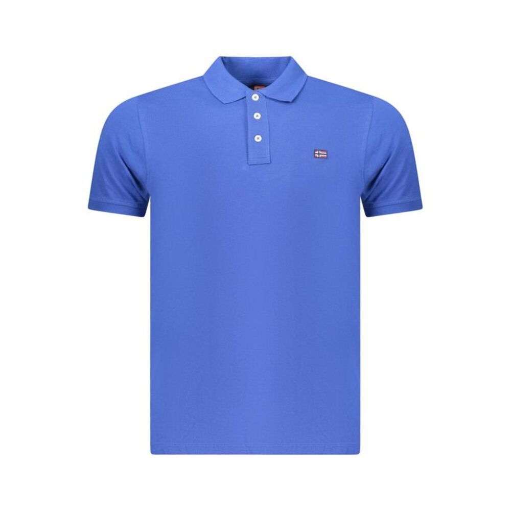 Norway 1963 Blue Cotton Men's Polo Men's Shirt